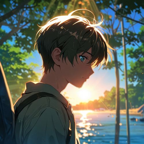 The Park at Sunset cover art