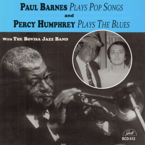 Paul Barnes Plays Pop Songs and Percy Humphrey Plays the Blues with the Bovisa Jazz Band_poster_image