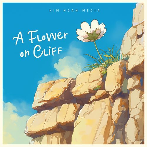 A Flower on Cliff