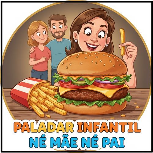 PALADAR INFANTIL NÉ MÃE NÉ PAI cover art