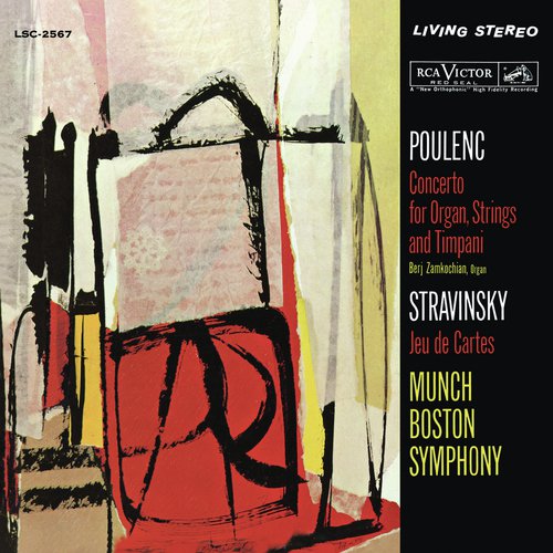 Poulenc: Organ Concerto & Stravinsky: Jeu de cartes_poster_image