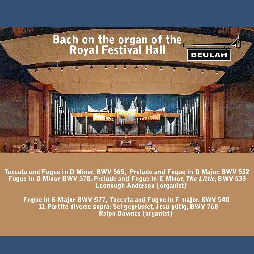 J.S. Bach on the Organ of the Royal Festival Hall