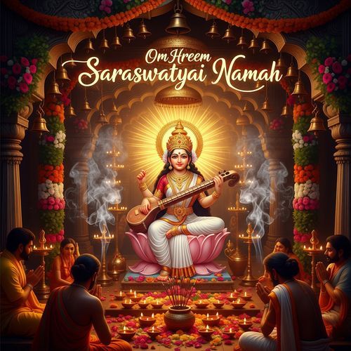 Om Hreem Saraswatyai Namah