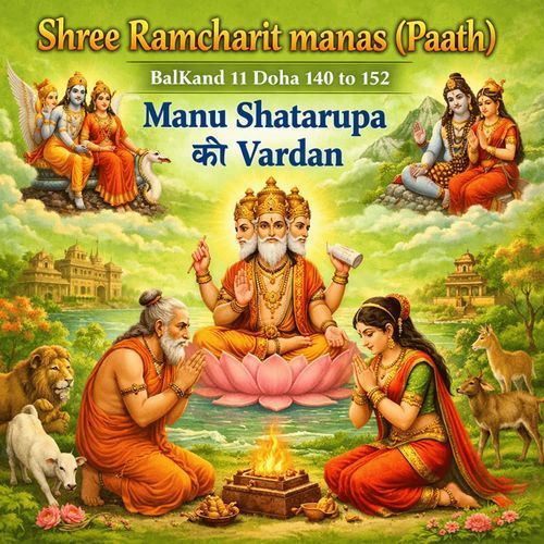 Shree Ramcharit Manas (Paath) BalKand 11 Doha 140 to 152 Manu shatarupa ki Vardan