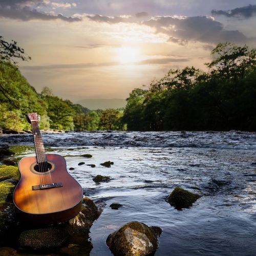 Water Harmonies: Relaxing Guitar Melodies