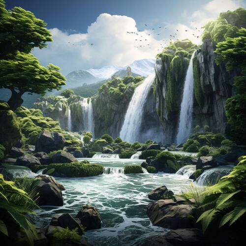 Waterfall to Help with Relaxation and Insomnia_poster_image