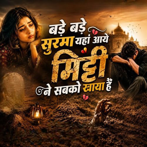 bade bade surma yaha aaye mitti ne sabko khaya hai