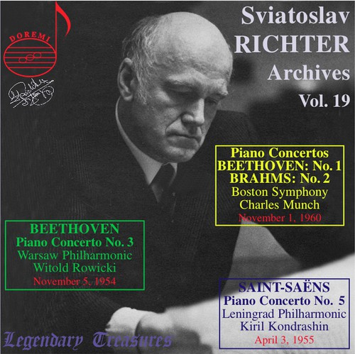 Richter Archives, Vol. 19: 1960 Boston Symphony Debut (Live)
