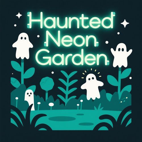 Haunted Neon Garden