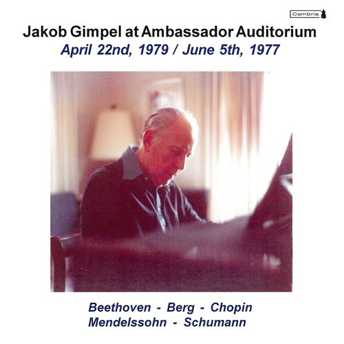 Jakob Gimpel at Ambassador Auditorium, Vol. 3 (1979, 1977)_poster_image