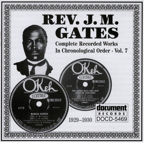 Rev. J.M. Gates Vol. 7 (1929-1930)