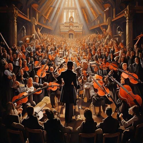 Orchestral Harmony: Melodic Soundscape Journey