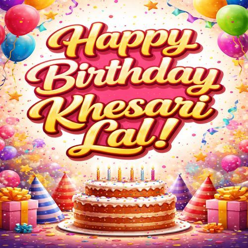 Happy Birthday Khesari Lal!