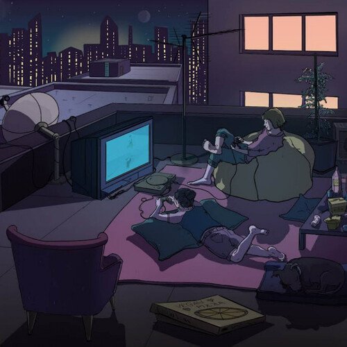 late night girl cover art