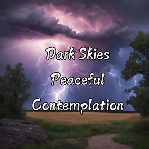 Dark Skies, Peaceful Contemplation - Thunderstorm ASMR for Inner Calm