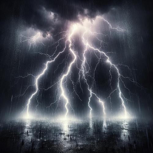 Rain & Thunderstorm at Night_poster_image