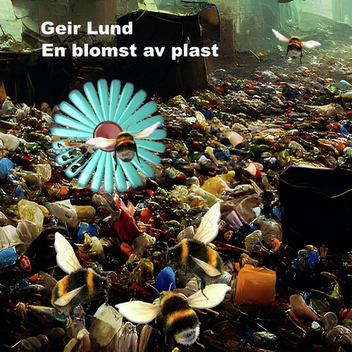 En blomst av plast