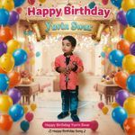Happy Birthday Yuvin Swar