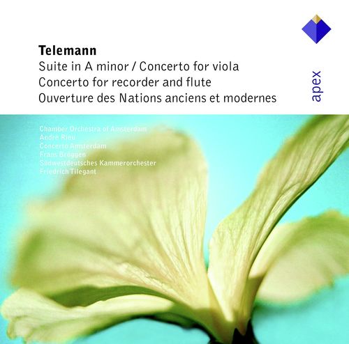 Telemann: Suite in A Minor, Concerto for Viola, Concerto for Recorder and Flute &amp; Ouverture des Nations_poster_image