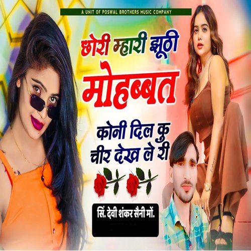 Chori Mhari Jhoti Mohabat Koni Dil Chir Dekh Le Ri