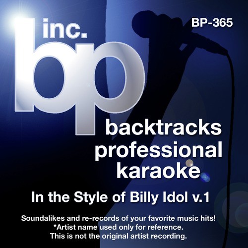 Karaoke - In the Style of Billy Idol V.1 (Karaoke Version)