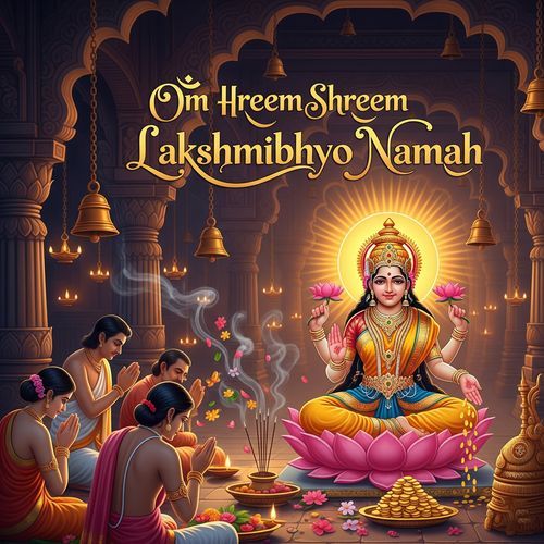 Om Hreem Shreem Lakshmibhyo Namah