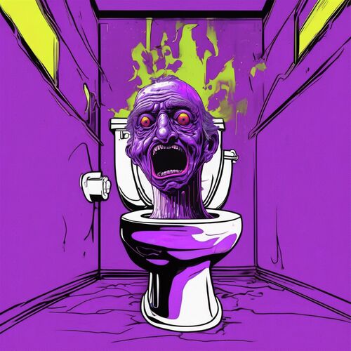 Titan Metal Toilet cover art