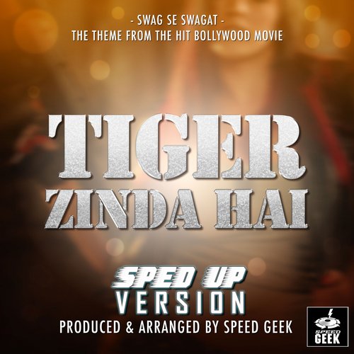 Swag Se Swagat (From "Tiger Zinda Hai") (Sped-Up Version)