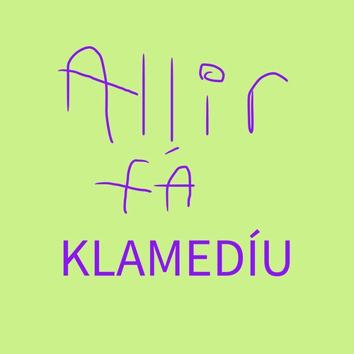 Allir Fá Klamedíu_poster_image