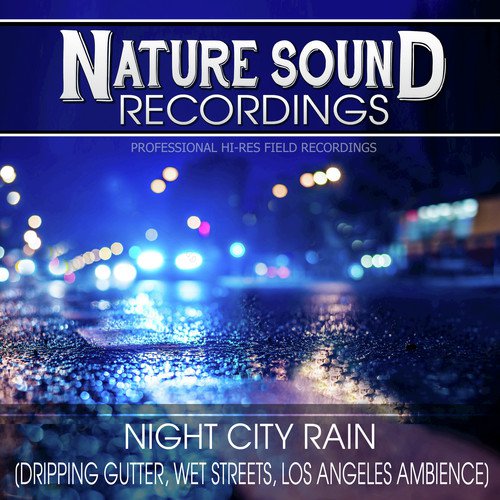 Night City Rain (Dripping Gutter, Wet Streets, Los Angeles Ambience)_poster_image