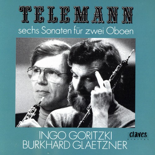 Telemann: Six Sonatas For Two Oboes_poster_image