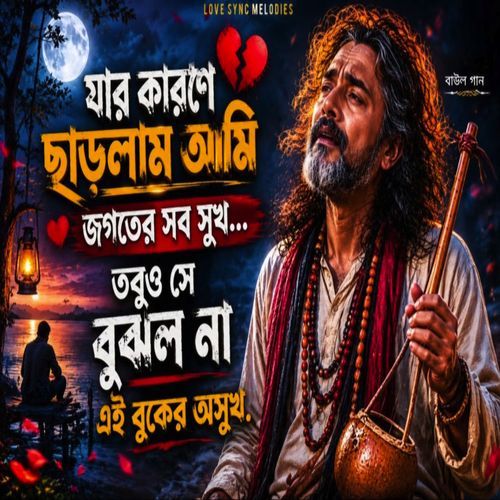 যার কারণে ছাড়লাম আমি | Jar Karone Charlam Ami | Koster Baul Gaan | Bangla Sad Song