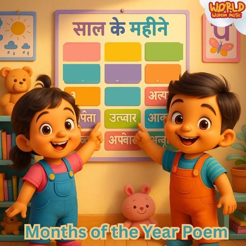 साल के महीने - Months of the Year Poem