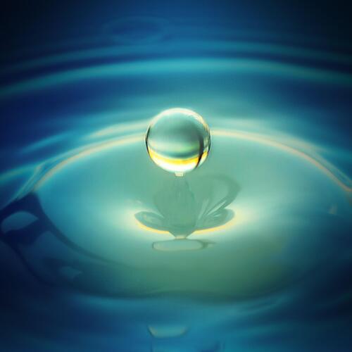 Drops of Water to Chill and Meditate