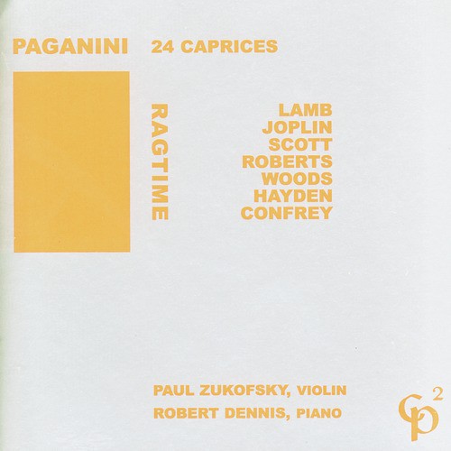 Ragtime/Paganini: 24 Capricees