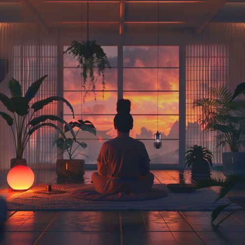 Serene Lofi Harmony: Mindful Meditation Sounds_poster_image