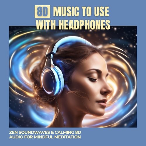 8D Music to Use with Headphones - Zen Soundwaves & Calming 8D Audio for Mindful Meditation