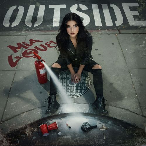Outside