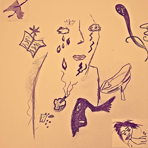 Rainy clouds cover art