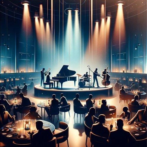 Modern Jazz Club: Midnight Vibes, Cocktails in Jazz Bar, Smooth Jazz