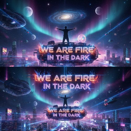 We are fire in the dark