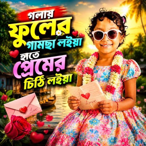 Golay fuler gamsa Loiya Hate Premer Chithi Loiya
