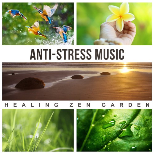 Anti-Stress Music: Healing Zen Garden, Calm Nature Sounds - Waterfalls, Songbirds, Gentle Streams & Soft Ocean Waves