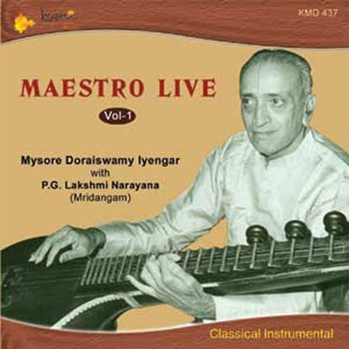 Maesteo Live Veenai Doraiswamy Iyengar Vol. 1