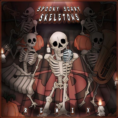 Spooky Scary Skeletons cover art