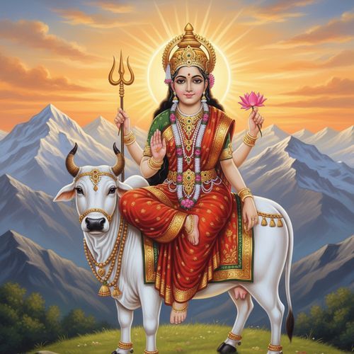 Shailputri Maa Ki Chhavi Hai Nirali