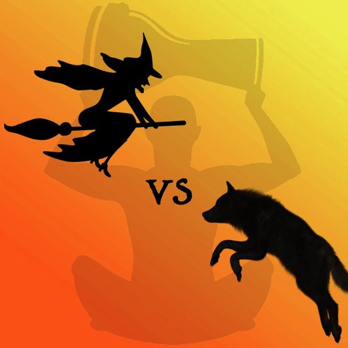 Witch vs Werewolf Dance Battle_poster_image