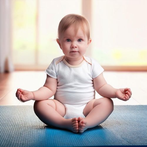 Flujo Suave: Armonía De Yoga Para Bebés