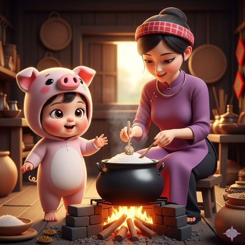 Buổi cơm mẹ nấu