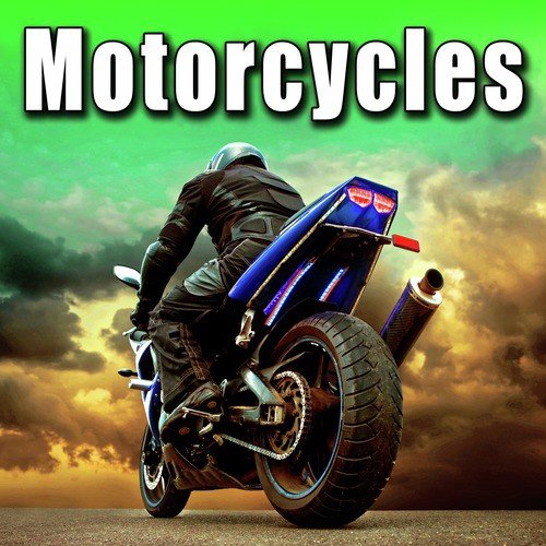 Motorcycle Revving Steadily at High Rpm